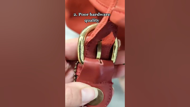 How to spot if your coach bag is FAKE! #fashionresller #fashion #thrifting #thriftedfinds #thrifting