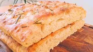 Focaccia Bread Successful on the first attempt| My Cooking Diary | Easy No-knead Bread Recipe