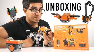 UNBOXING & LETS PLAY! - ITTY BITTY BUGGY - 5 in 1 Modular Robotic STEM Kit by Microduino