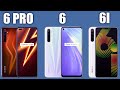 Realme 6 vs 6i vs 6 Pro. Сравним всю линейку!