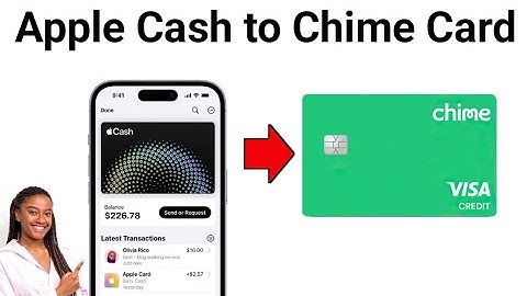 Hoe Apple Cash overzetten naar een Chime-kaart (2025)