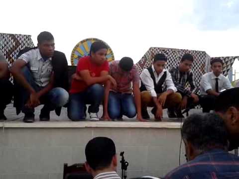 الفنان محمود بدران والبروفه مع فرقة كورال قصر ثقافة مطروح 