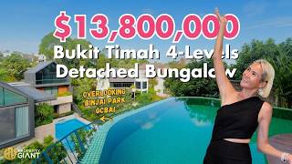 This $13.8M Bungalow Has a Secret Music Studio, Infinity Pool & Stunning GCB Views of Binjai Park