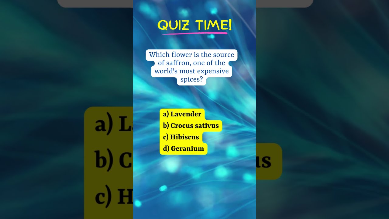 🤔Did You Know This Fact About Saffron? 