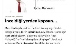 Tamer Korkmaz - İnceldiği yerden kopsun… - 16.01.2019