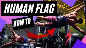 How To HUMAN FLAG For Beginners The Easiest Way (THIS WORKS!)