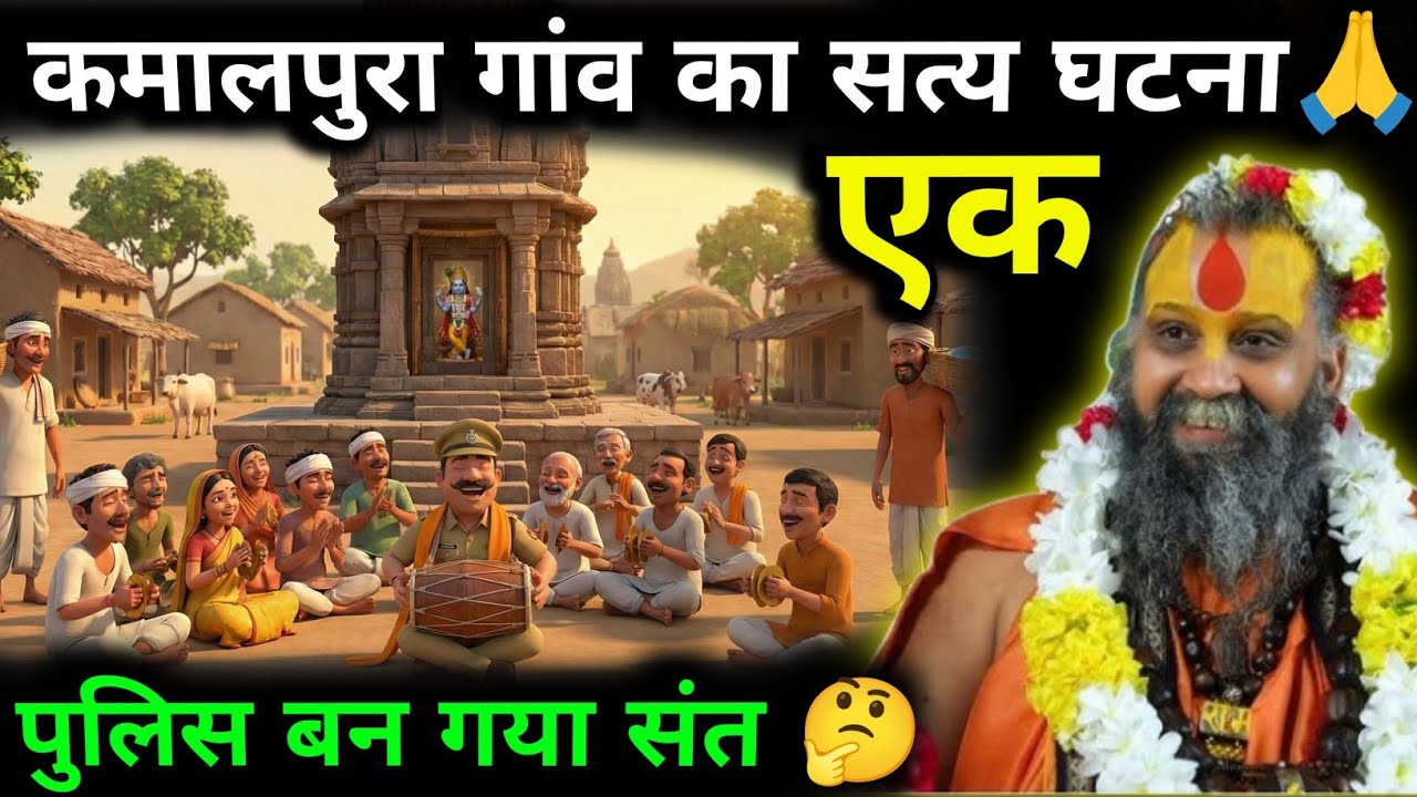 कमालपुरा गांव का सत्य घटना🙏एक पुलिस बन गया संत 🤔💯 || Sri Rajendra Das Ji Maharaj #rajendradasji 