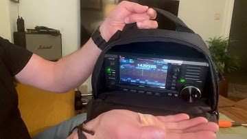 IC-705 - how does it fit in the Icom bag (LC-192)