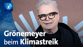 Herbert Grönemeyer unterstützt Klimastreik von Fridays for Future