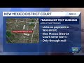 NM DISTRICT COURT TEXT SCAM