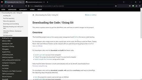 Ardupilot Source Code