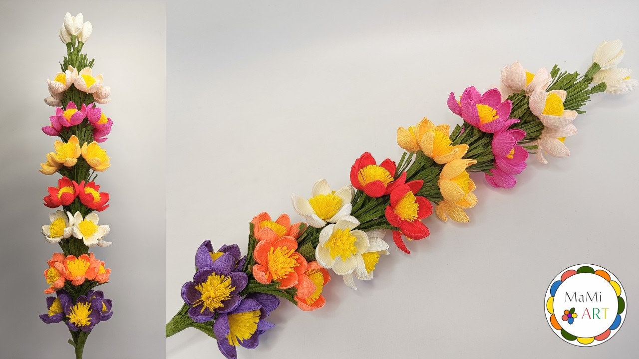 👉 Jak zrobić  palmę Wielkanocną z krepiny krok po kroku 🌸 | DIY rękodzieło wielkanocne