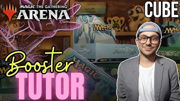 Booster Tutor Is Cursed 😂 | Cube Draft | MTG Arena