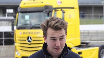 Tom Ingram #HGVHeroes with RHA and Dunlop