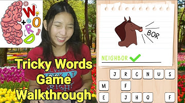 Tricky Words Game All Level Walkthrough