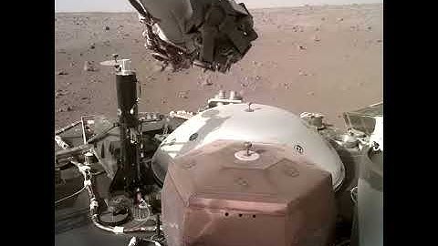 InSight, view from Instrument Deployment Camera (sols 0–16)