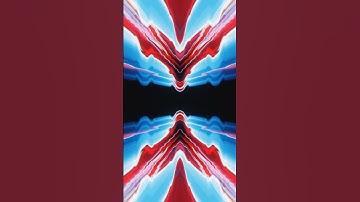 blue and orange abstract neon waves ULTRA HD | VJ set | Pier_Em