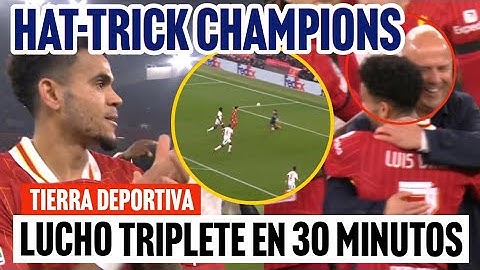 ¡HAT-TRICK Y FIGURA! LIVERPOOL GOLEA AL BAYER LEVERKUSEN CON TRIPLETE DE LUIS DIAZ EN ANFIELD