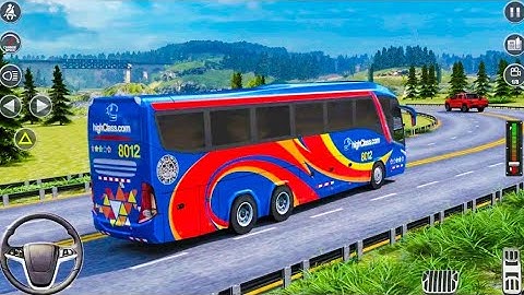 Offroad Bus Drive Simulator 3D - Euro Bus Simulator Game - Android Gameplay