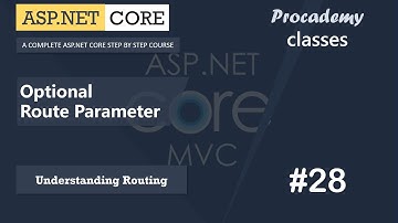 #28 Optional Route Parameter | Understanding Routing | ASP.NET Core MVC Course