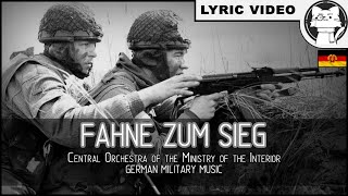 Wir Führen Die Fahne Zum Siege - GDR [⭐ LYRICS GER/ENG] [Military Music] [Nationale Volksarmee]