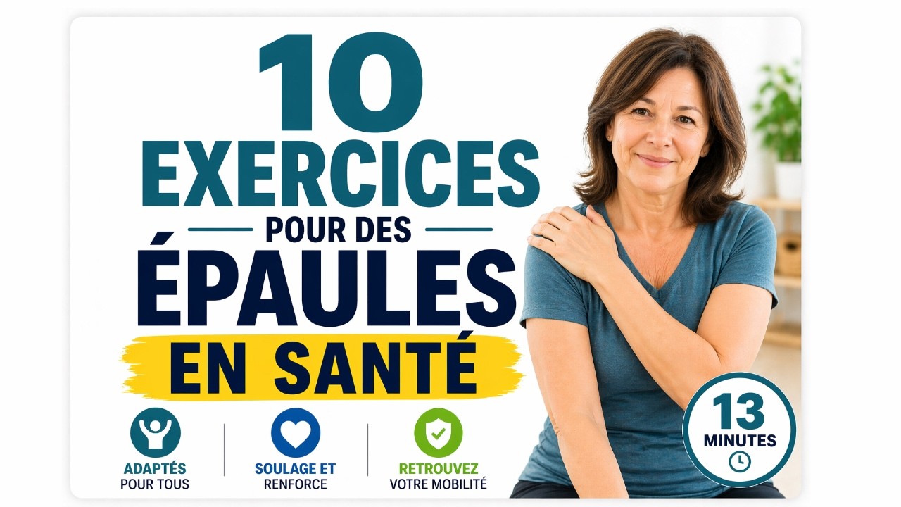 10 exercices pour des épaules en SANTÉ