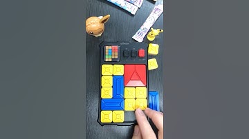 GiiKER Super Slide Level 28/511 challenge - Travel Brainteaser family easy game!