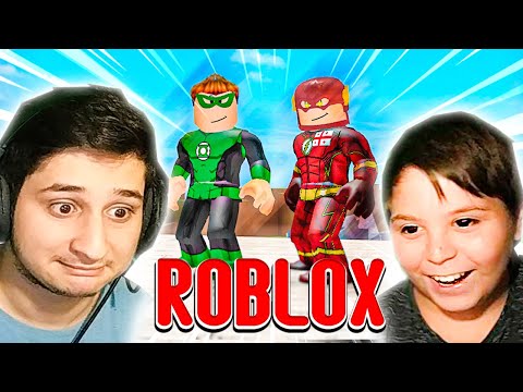 სუპერ გმირი გავხდი Super Hero Tycoon Roblox