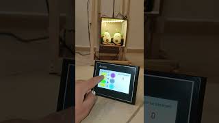 Delta Plc Ve Step Motor Ile 4 Katlı Asansör Projesi Hmi Kontrollü