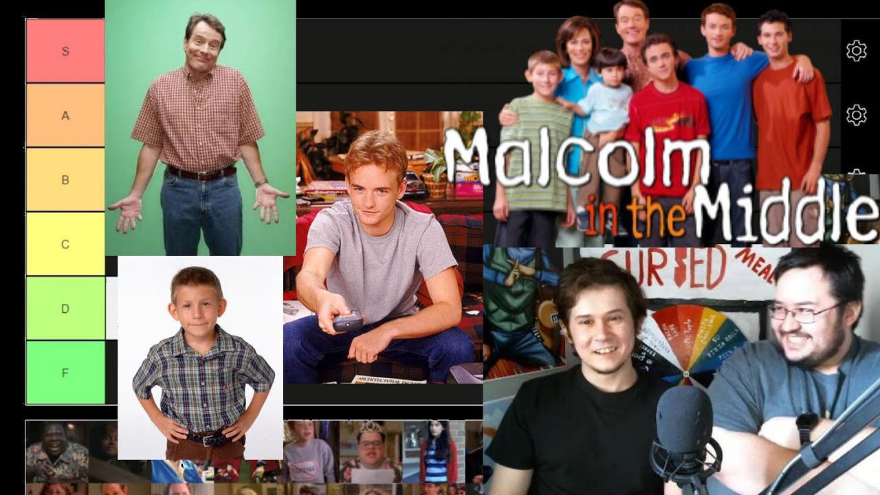 Malcolm in the Middle tier list YouTube