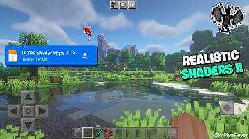 Ultra Realistic Shader for Minecraft Pocket Edition - 1.19.83+ / 1.20 😘 | Render Dragon