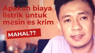 berapakah biaya listrik untuk mesin soft es krim tiga tuas || estimasi biaya perbulan screenshot 2