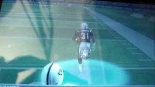 Madden NFL 2010 100yard interception touchdown
