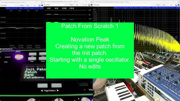 Patch From Scratch 1: Novation Peak