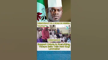Support Ododo In Everything Yahaya Bello Tells New Kogi Lawmaker 