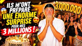 EPISODE 75(part2):ILS M’ONT PRÉPARÉ UNE ÉNORME SURPRISE POUR MES 3 MILLIONS 😱😍🎉