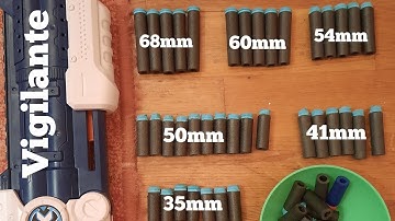 FLASHFOAM - X Shot Vigilante Optimal dart lenght Guide Chronograph No Brass, AR in Mod