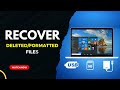 Recover Deleted Files and Data from Formatted Hard drive | Best Data Recovery Software for PC