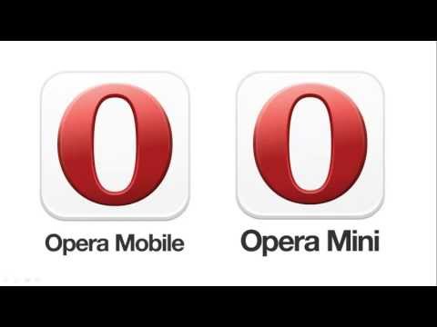 Opera Mobile vs  Opera Mini