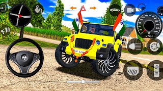 Modified Mahindra Thar Car Games: Indian Cars (Gadi Wala Game) - Car Game Android Gameplay 2026 screenshot 2