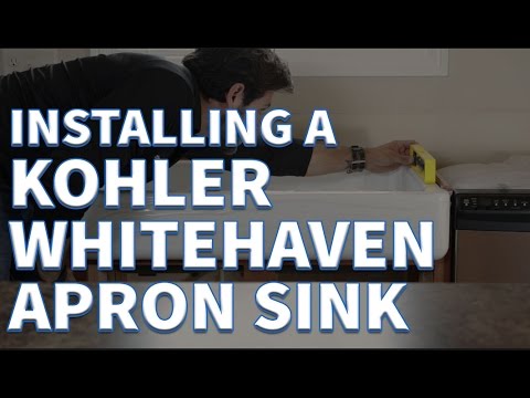 How To Install A Kohler Whitehaven Short Apron Sink Efaucets Com