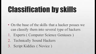 ETHICAL HACKING   3 types of hackers