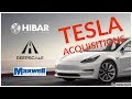 Tesla Acquisitions 2019 - Tesla Buys Maxwell Technologies, DeepScale & Hibar