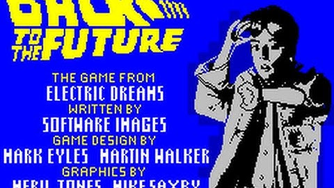 Back To The Future Review for the Sinclair ZX Spectrum by John Gage
