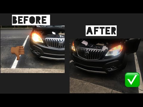 How To Change Headlights | 2013 - 2016 Buick Encore