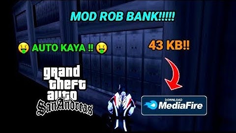 Share Mod Rob Bank || Gta Sa Android