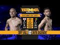 BAMMA 31: Tony Hall vs Javid Basharat