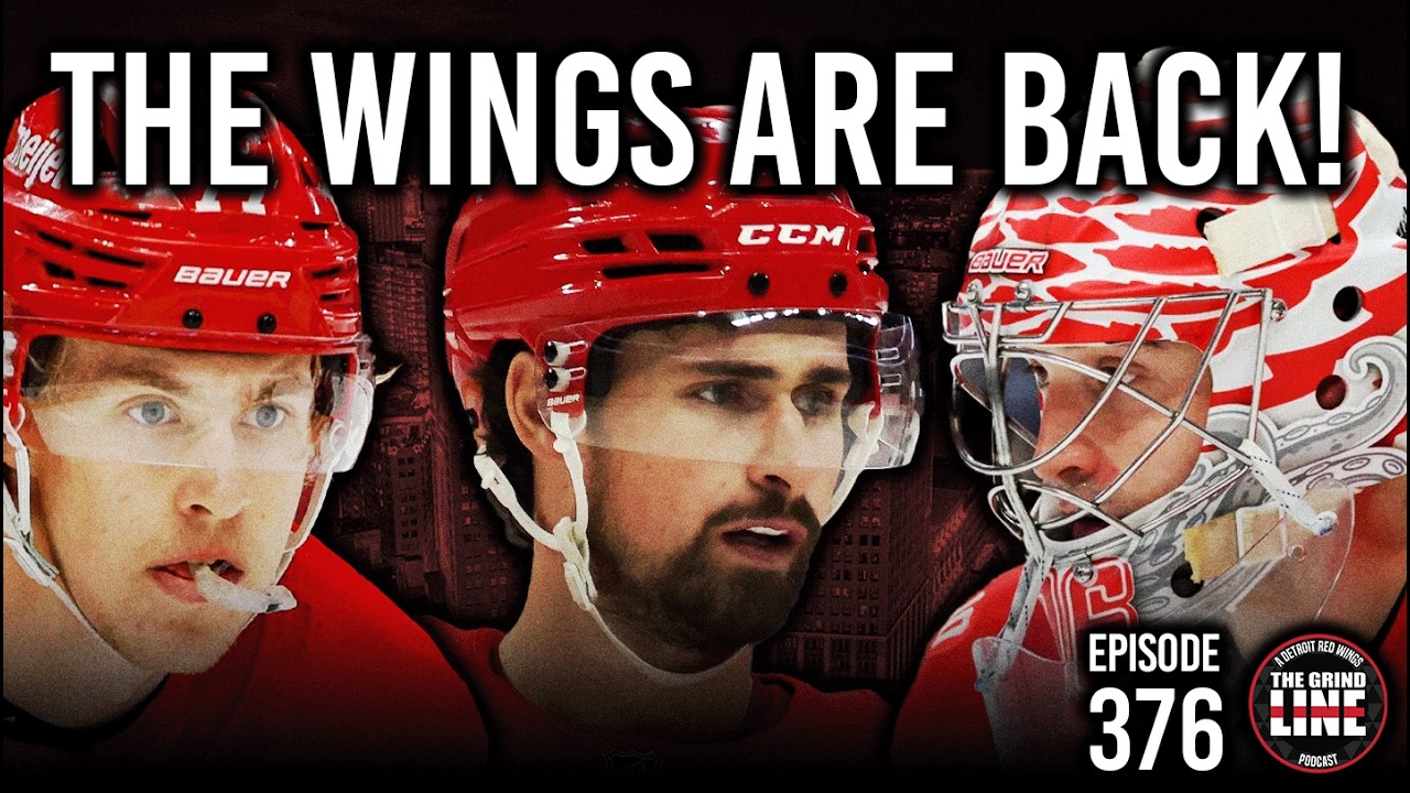 Episode 376 - Detroit Red Wings Hockey is Back!