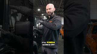 Can you use a blowtorch to restore trim?