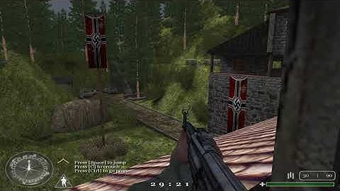 Call of duty United Offensive|Custom Multiplayer Map Showcase|German Hideout